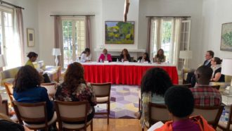 A high-level panel discussion to mark the 16 Days of Activism against GBV was conducted​