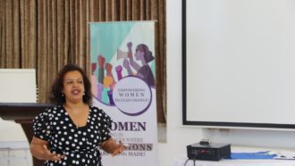 NEWA in collaboration with USAID and EWLA facilitated a training for women leaders in CSOs.