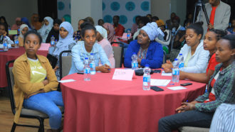 NEWA in partnership with the Malala Fund organized a two days training for establishing national girls’ peace forum