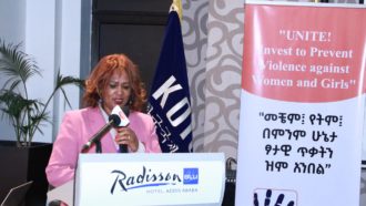 A high-level panel discussion addressing the response of GBV in an emergency setting was organized by  MLWDA in collaboration with the NEWA and KOICA Ethiopia.