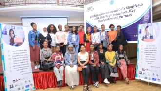 Validation Workshop on the Girls’ Manifesto with Girls Representatives, Key Stakeholders, and Partners!