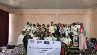 EWPB regional initiative in Tigray, with the support of the NEWA, conducted a two-day training on the role and active participation of women in post-war peacebuilding in Tigray