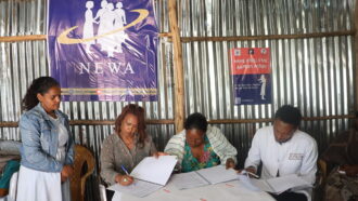 NEWA Hands Over Women and Girls Safe Space in Hagereselam to Strengthen GBV Response