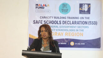 Promoting the Safe Schools Declaration (SSD) in Tigray Region