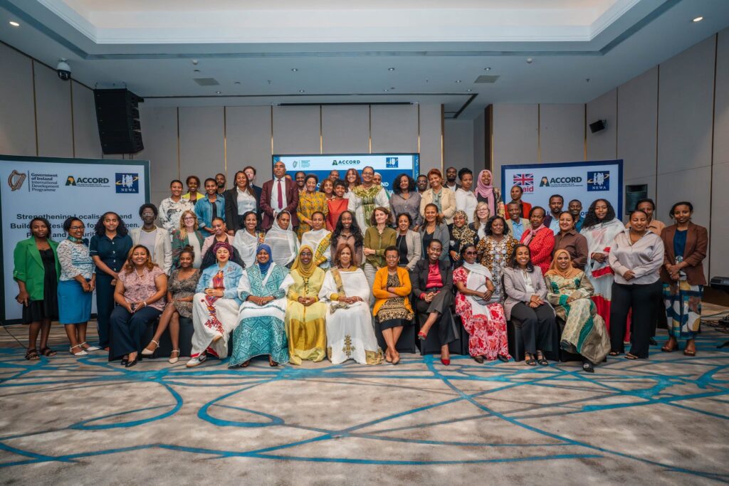 NEWA, together with EWPT and EWPB, convened the High-Level National Women, Peace and Security (WPS) Policy Dialogue Forum at Ethiopian Skylight Hotel